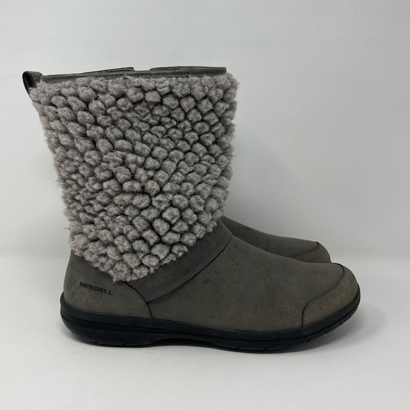 Merrell Encore Kassie Tall Wool Sherpa Boots - Picture 1 of 9